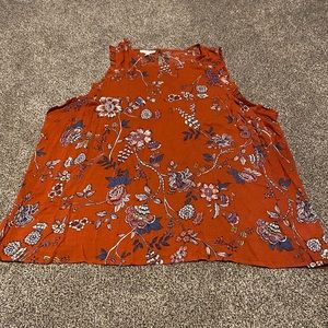Maurice’s sleeveless floral blouse